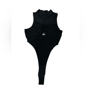 Black Sleeveless Bodysuit pretty little thing